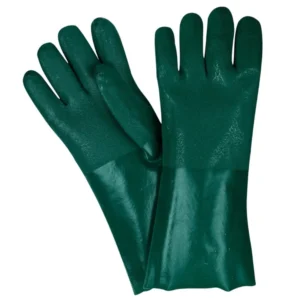 Luva de PVC Verde Serviços Pesados