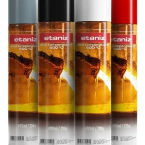 Tinta Spray Alta Temperatura  400ml (Cores)