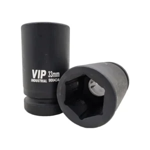Soquete Sextavado Impacto Longo 1/2 Alta Resistência Torque Profissional