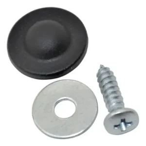 Kit Capa Parafuso e Arruela Forro Papelão Lateral Porta Kombi