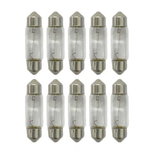 Lâmpada Torpedo Automotiva 12V – Iluminação Interna Forte e Confiável