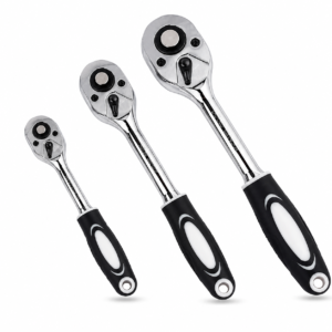 Catraca Reversível 1/4", 3/8" e 1/2" – Agilidade, Precisão e Resistência para Uso Profissional