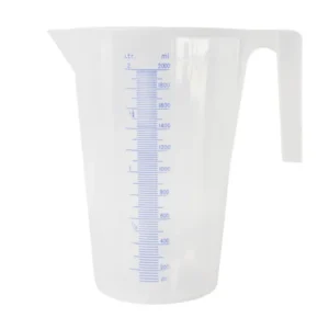 Jarra Graduada Transparente Polipropileno 1L 2L 3L 5L Medidora Resistente