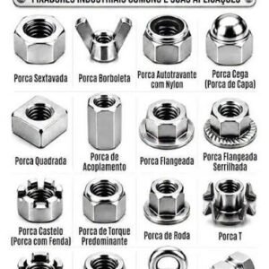 Porcas Zincadas Diversas