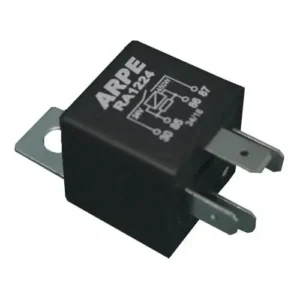 Relé Auxiliar 4 Vias 40A 24V RA1224S – Controle Elétrico Seguro e Potente