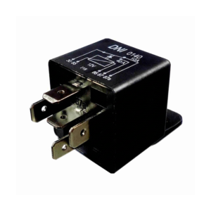 Relé Auxiliar Reversor Universal 4 Vias 40/10A 12V DNI0140 – Controle Elétrico Seguro e Potente