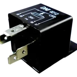 Relé Auxiliar Universal 4 Vias 40A 24V DNI0212 – Controle Elétrico Seguro e Potente