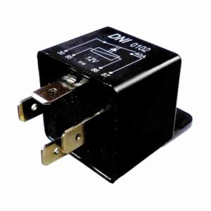 Relé Auxiliar 4 Vias 40A 12V DNI0102 – Controle Elétrico Seguro e Potente