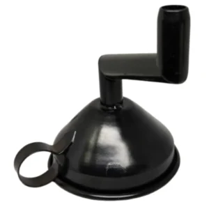 Funil Metálico Duas Curvas Mini 100 X 110mm