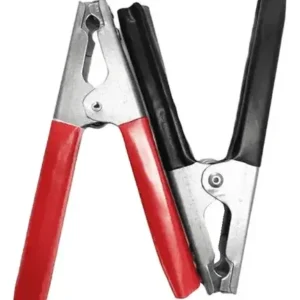 Garras Jacaré 150A Preta e Vermelha para Bateria para Chupeta Automotiva
