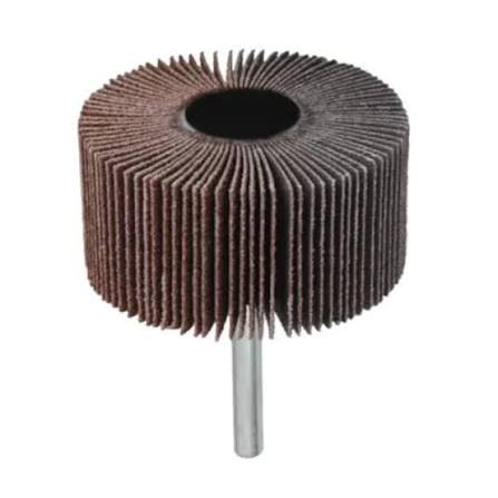 Roda de Lixa Rotativa com Haste 1/4 Diversas Granulações para Desbaste e Acabamento